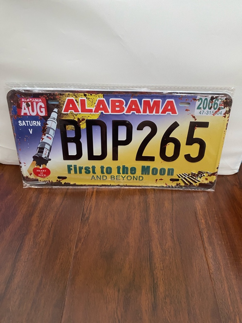 Alabama License Plate